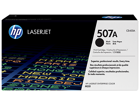 HP 507A Siyah Orijinal LaserJet Toner Kartuşu (CE400A)