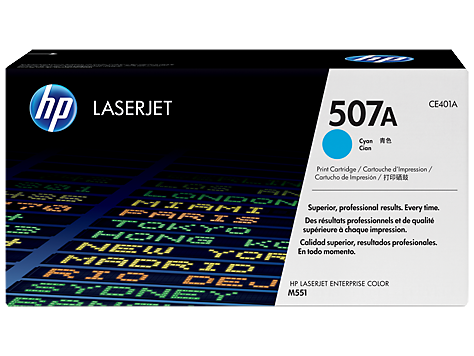 HP 507A Camgöbeği Orijinal LaserJet Toner Kartuşu (CE401A)