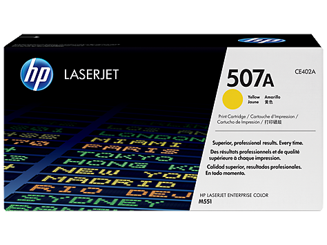 HP 507A Sarı Orijinal LaserJet Toner Kartuşu (CE402A)