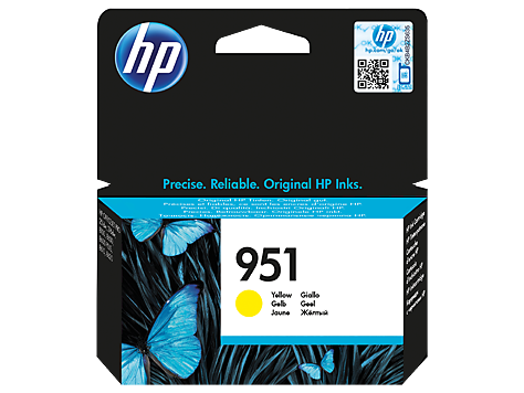 HP 951 Sarı Orijinal Mürekkep Kartuşu (CN052AE)