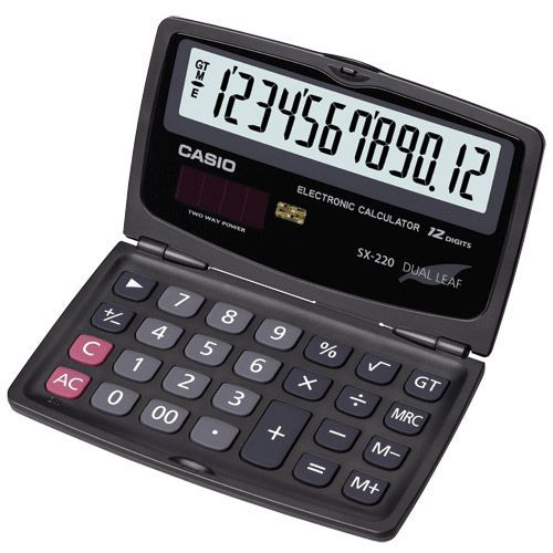 Casio SX-220 Hesap Makinesi