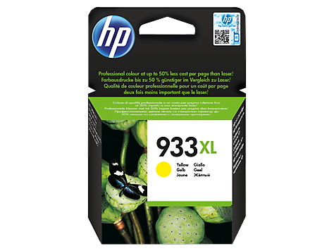 HP 933XL Yüksek Kapasiteli Sarı Orijinal Mürekkep Kartuşu (CN056AE)