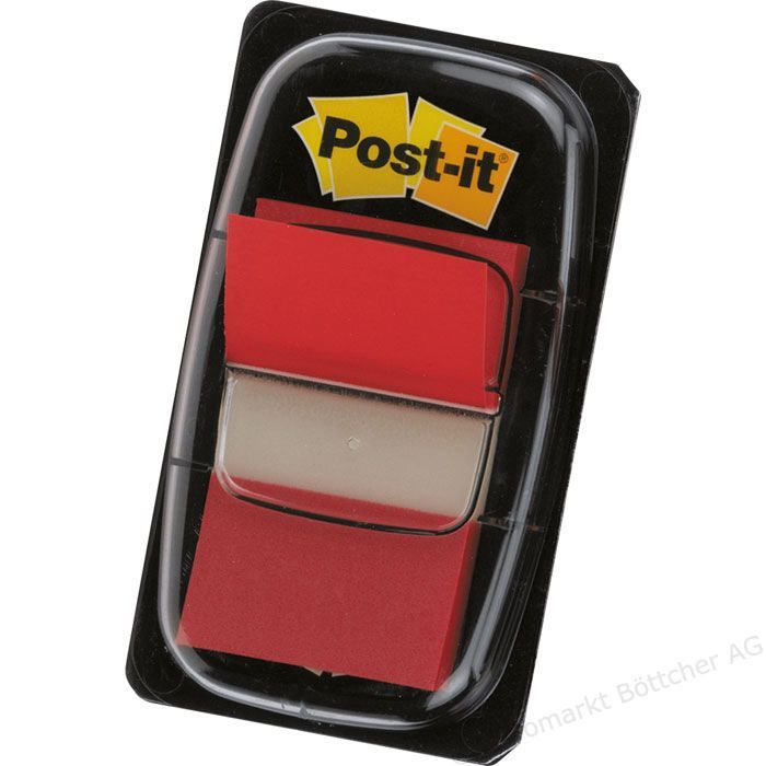 Post-it® Index Kırmızı, 50 yaprak