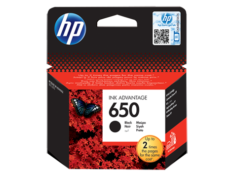 HP 650 Siyah Orijinal Ink Advantage Mürekkep Kartuşu (CZ101AE)