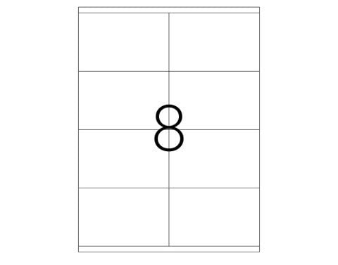 Tanex TW-2208 Laser Etiket 105x72mm