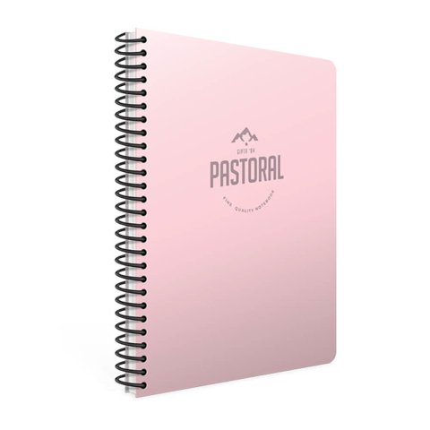 Pastoral A4 Spiralli PP Kapak Defter 96YP Kareli
