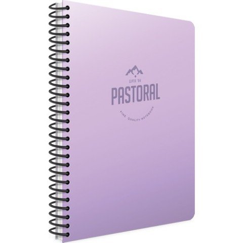 Pastoral A4 Spiralli PP Kapak Defter 96YP Kareli