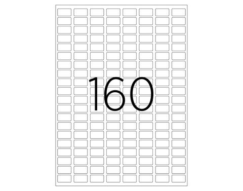 Tanex TW-2280 Laser Etiket 22x12mm