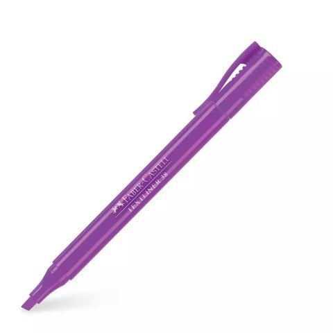 Faber Castell Fosforlu Kalem 38 Floresan Mor