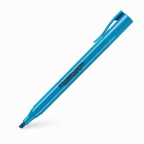 Faber Castell Fosforlu Kalem 38 Floresan Mavi