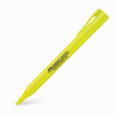 Faber Castell Fosforlu Kalem 38 Floresan Sarı