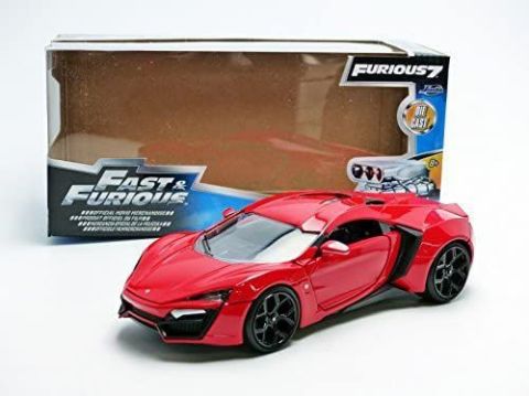 Fast&Furious Lykan Hypersport 1:24 Model Araba