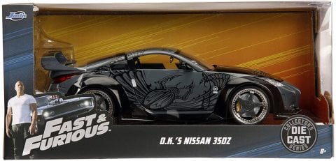 Fast & Furious 1:24 DK'nin Nissan 350Z Model Araba