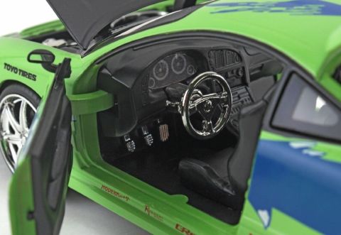 Fast & Furious 1:24 Brian's 1995 Mitsubishi Eclipse Model Araba
