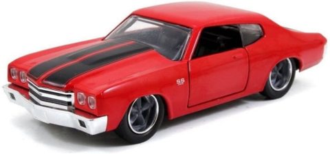 Fast & Furious 1:24 Dom's Chevy Chevelle 55 Model Araba
