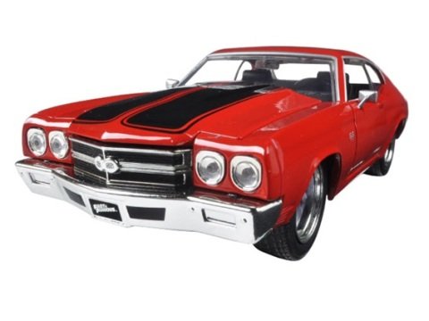 Fast & Furious 1:24 Dom's Chevy Chevelle 55 Model Araba