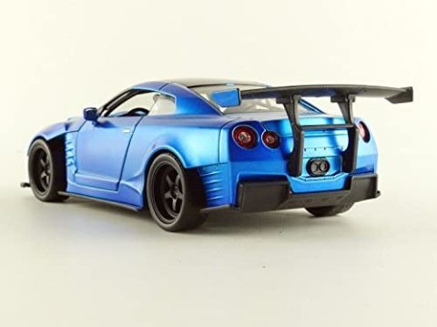Fast & Furious 1:24 2009 Brian's Nissan GT-R R35 Ben Sopra Model Araba