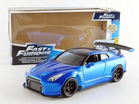 Fast & Furious 1:24 2009 Brian's Nissan GT-R R35 Ben Sopra Model Araba