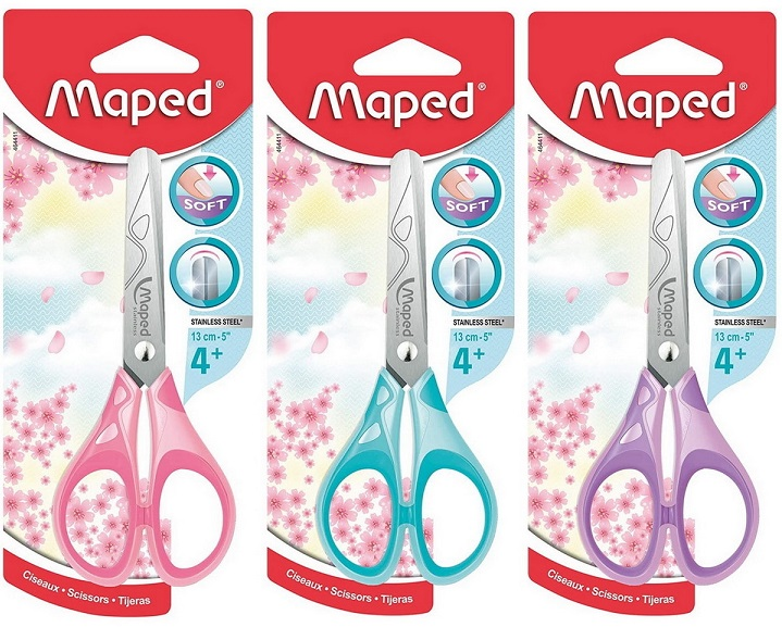 Maped Makas 13CM Pulse Soft Pastel 464411