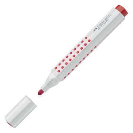 Faber Castell Grip Beyaz Tahta Kalemi Yuvarlak Uç Kırmızı