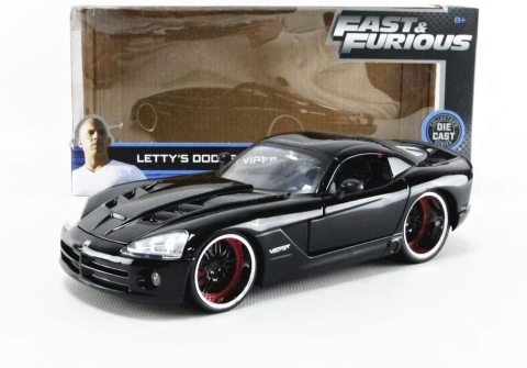 Fast & Furious 1:24 Letty's Dodge Viper SRT 10 Model Araba
