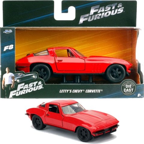 Fast & Furious 1:24 Letty's Chevy Corvette Model Araba