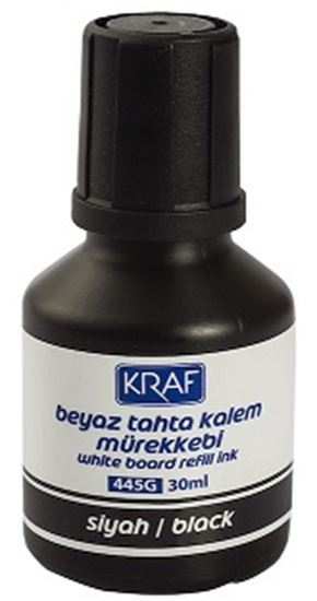 Kraf Beyaz Tahta Kalem Mürekekbi 30ml Siyah