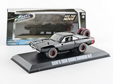 Fast & Furious 1:24 Dom's Dodge Charger Model Araba
