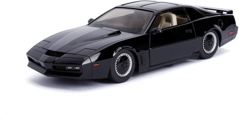 Jada 1: 24 Hollywood Rides Knight Rider KITT ile Light Pontiac Firebird 30086