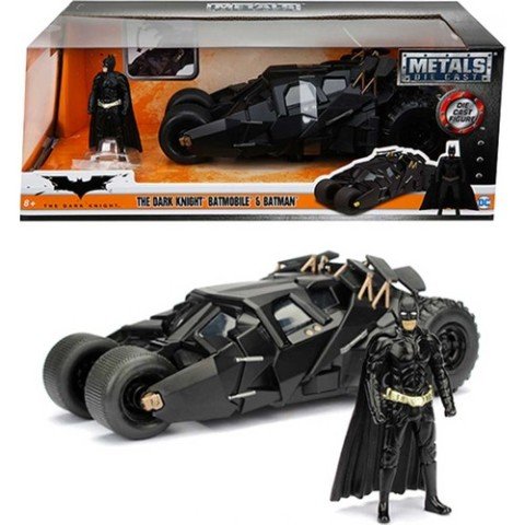 Jada 1:24 Batmobile The Dark Knight Batmobile Metal Araba