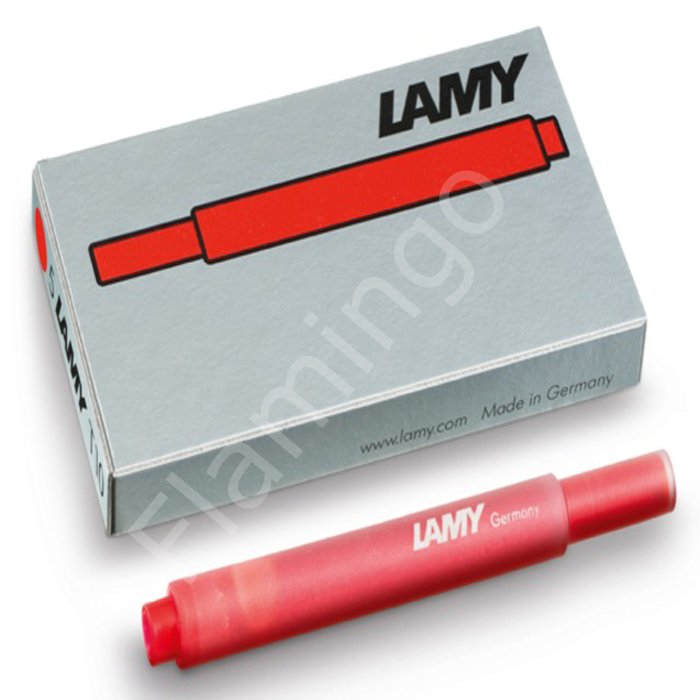 Lamy Dolma Kalem Kartuşu Kırmızı 5'li T10-K