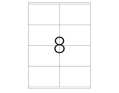 Tanex TW-2408 Laser Etiket 105x72mm