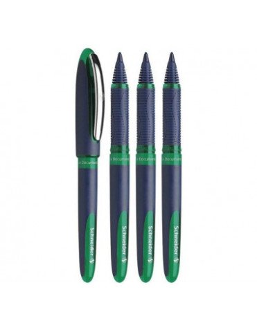 Schneider One Business Konik Uçlu Roller Kalem 0,6 mm. Yeşil