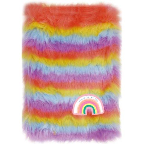Future Step Rainbow Tüylü Defter A5