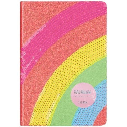 Future Step Rainbow Sert Kapak Defter A5