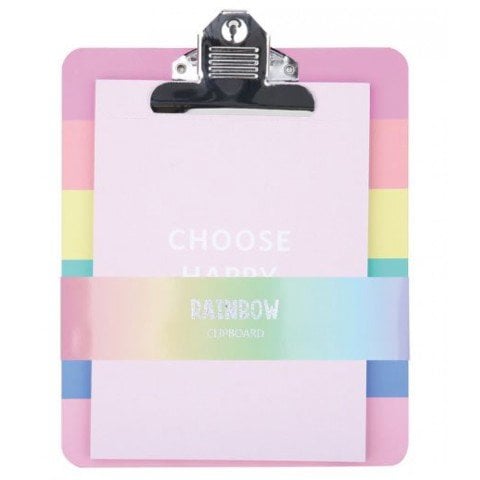 Future Step Rainbow Notluklu A5 Clip Board