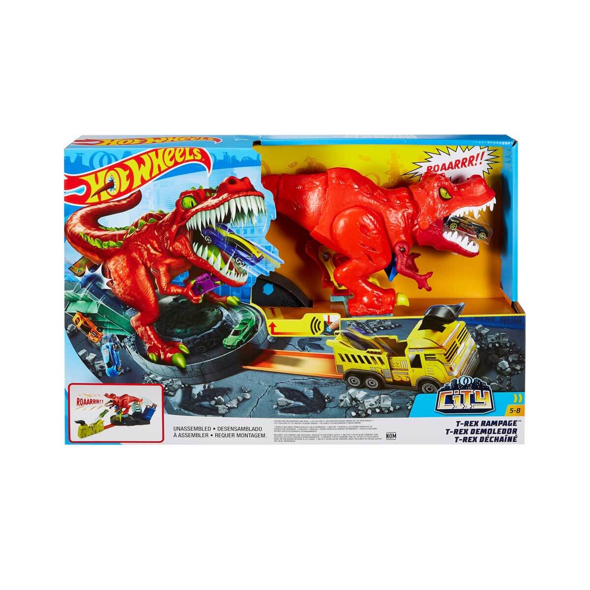 Hot Wheels T-Rex Saldırısı Oyun Seti GFH88