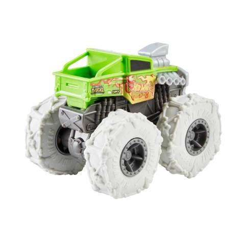 Hot Wheels Monster Trucks Çek Bırak Arabalar GVK39 - Mega Wrex Mor