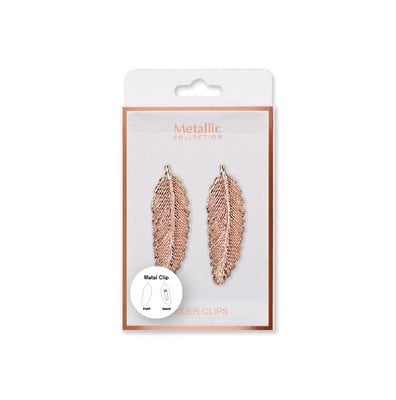 Pyrus Kağıt Kıskacı Tüy 2'li Rose Gold