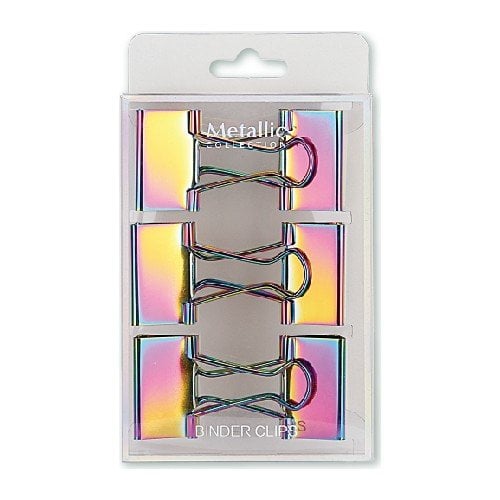 Pyrus Kağıt Kıskacı 6'lı Holographic