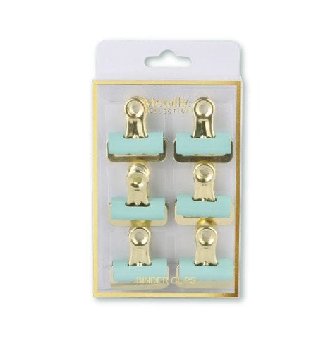 Pyrus Kağıt Kıskacı 6'lı Mavi