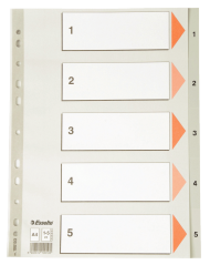 Esselte Separatör A4 1-5 Rakam