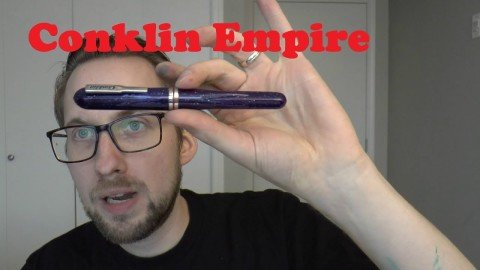 Conklin Empire Serisi Dolma Kalem Stardust Blue Medium Uç