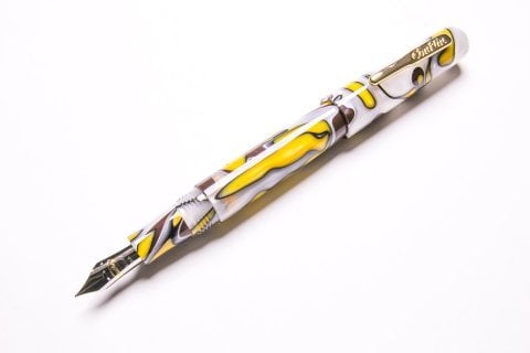 Conklin All American Serisi Dolma Kalem Yellow Stone Medium Uç