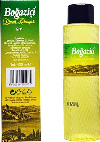 Boğaziçi Limon Kolonyası Pet Şişe 400ml.