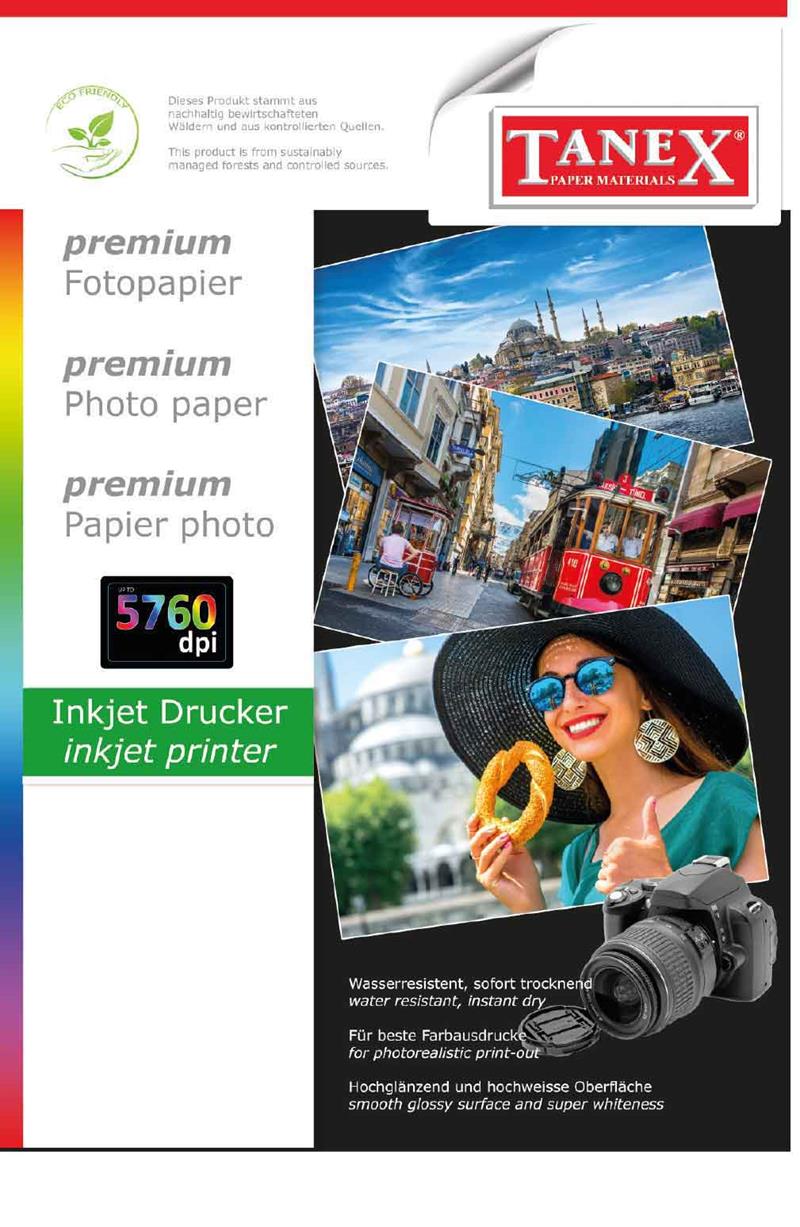 Tanex Fotoğraf Kağıdı A4 150gr 25'li