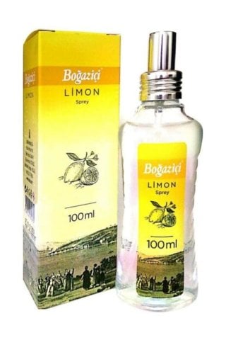 Boğaziçi Parfümlü Limon Kolonyası 100 Ml Sprey Cam Şişe