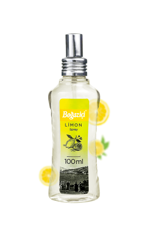 Boğaziçi Parfümlü Limon Kolonyası 100 Ml Sprey Cam Şişe