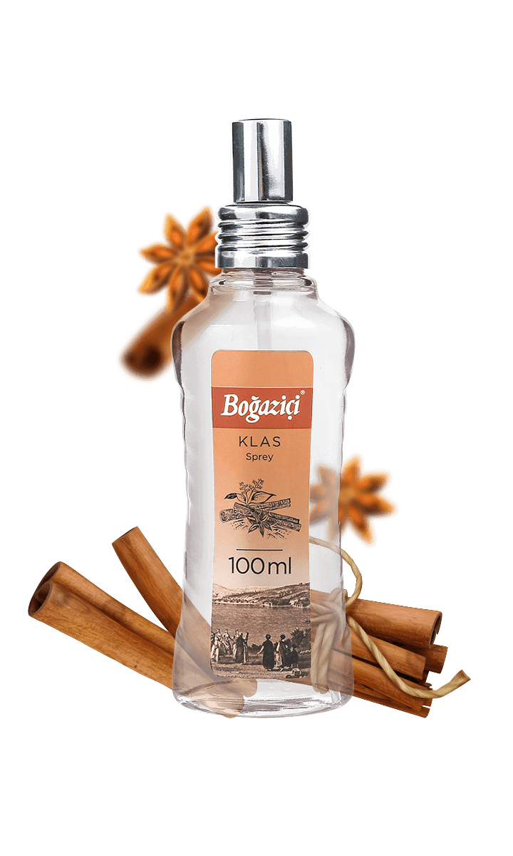 Boğaziçi Klas Parfümlü Kolonya 100 Ml Cam Şişe
