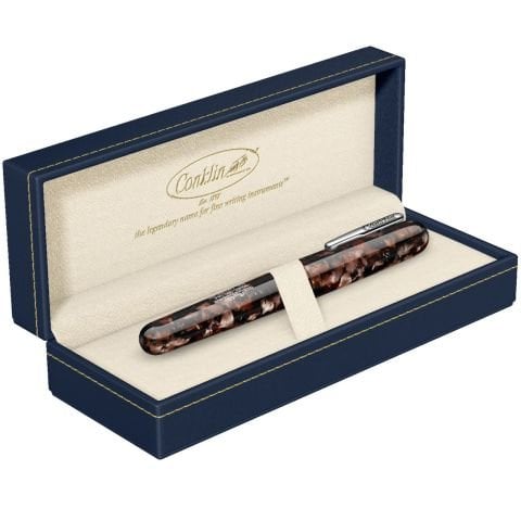 Conklin All American Serisi Dolma Kalem Brown Stone Medium Uç